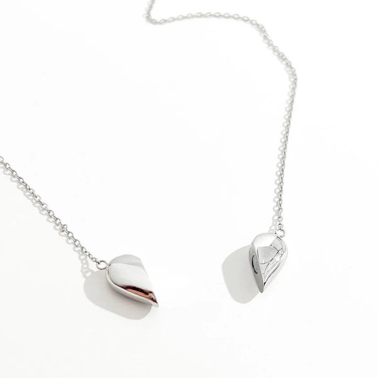 Elegant Heart Love Pendant Necklace