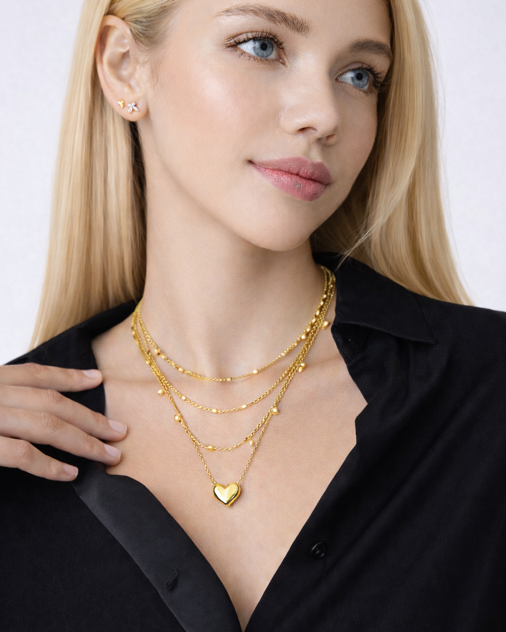 Magnet Love Pendant Necklace